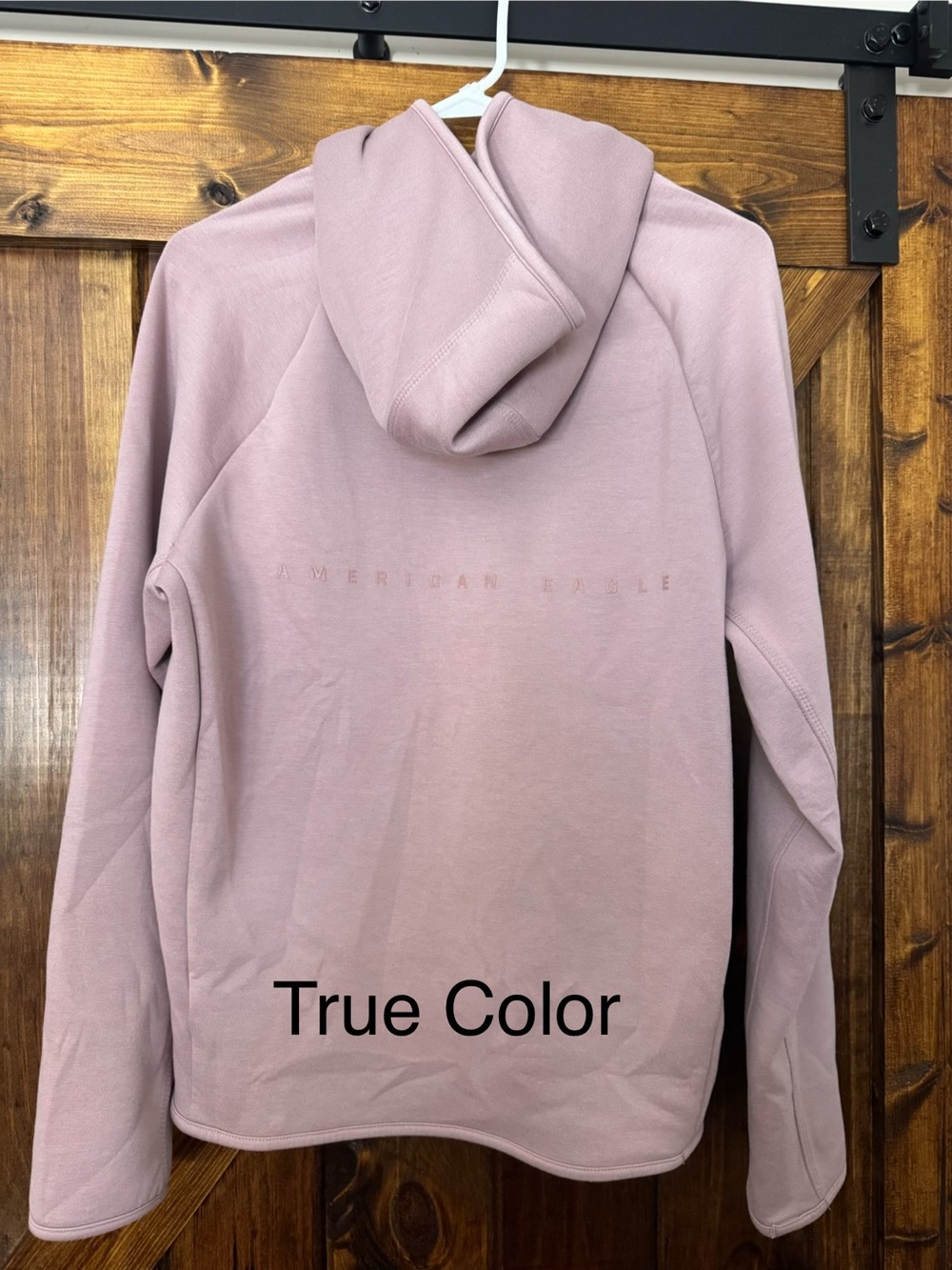 American Eagle AE Men’s Small Pink/Mauve Pullover Hoodie